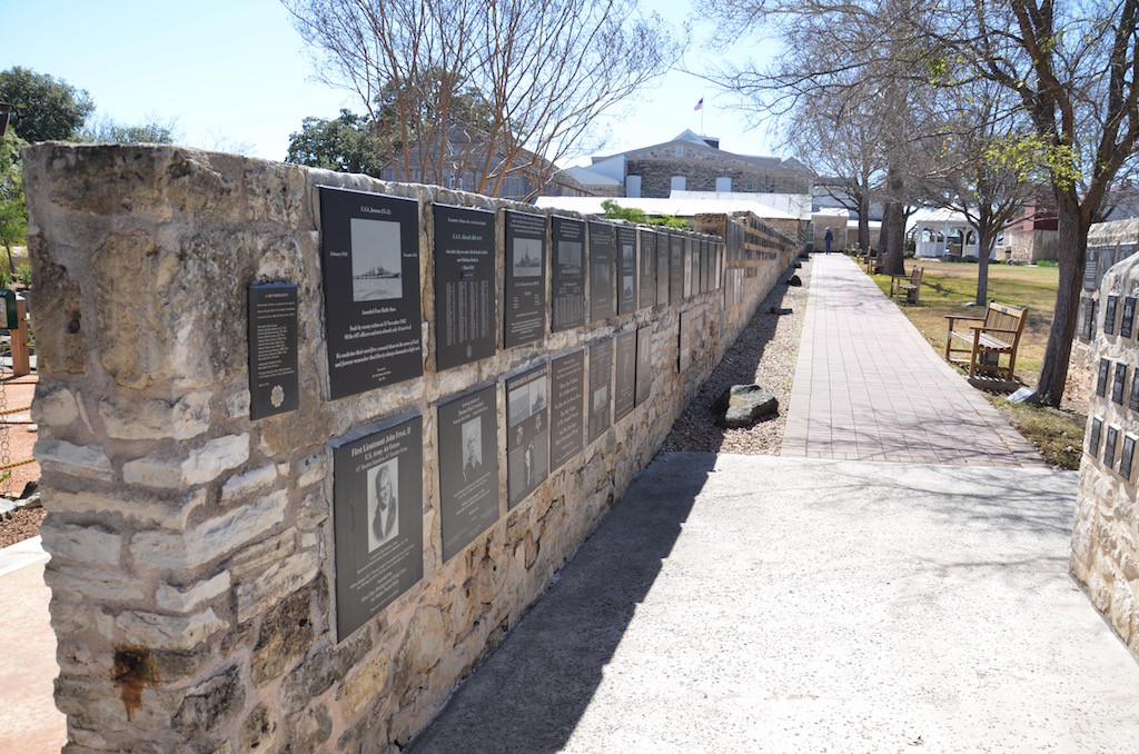 These plaques represent thousands of fallen men and women from WWII.