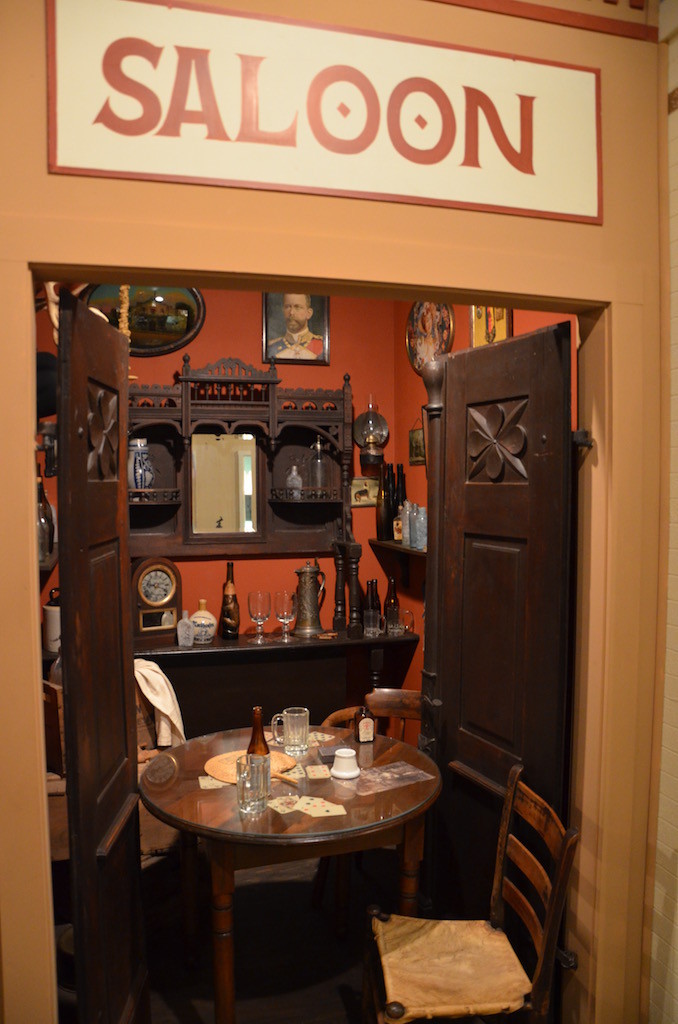 The all important saloon (they were German after all!)