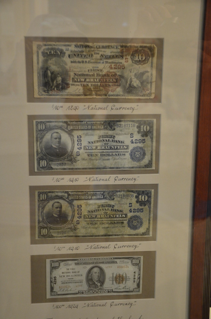 New Braunfels currency.