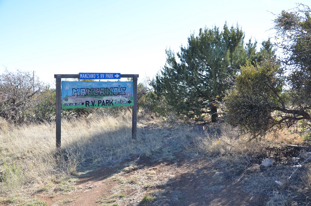 Our Home for the time there; Manzano's RV Park