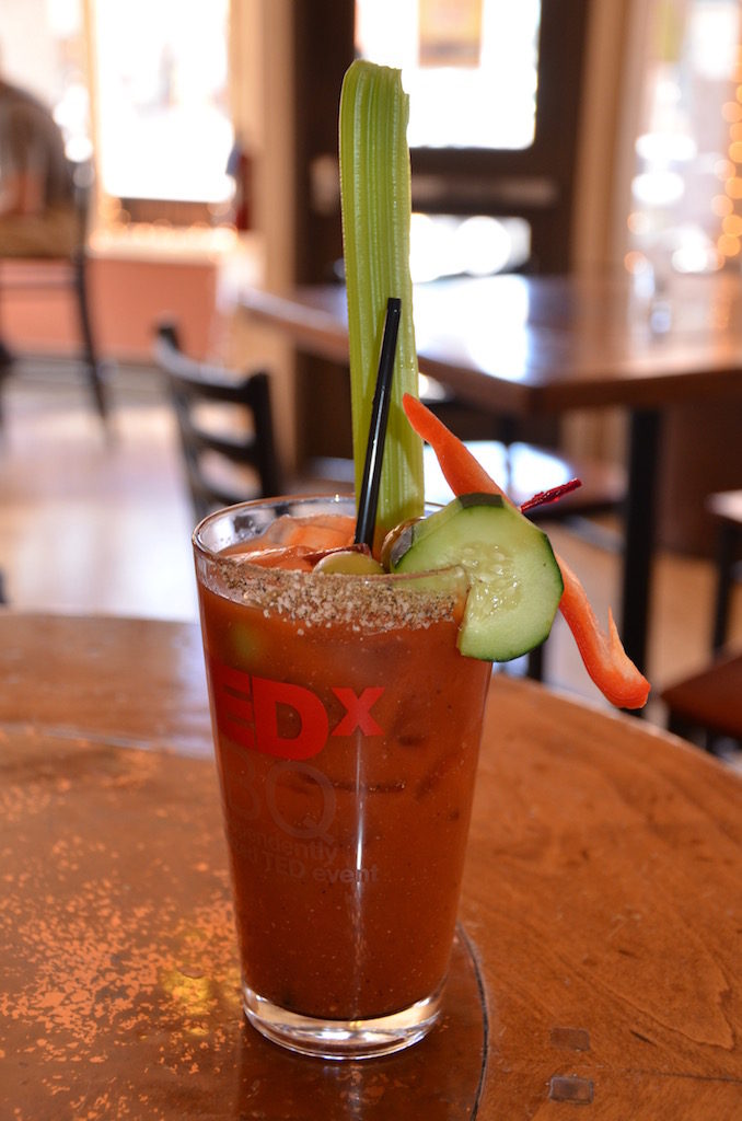 I even found a really good Bloody Mary at Toad Creek Bar & Grill