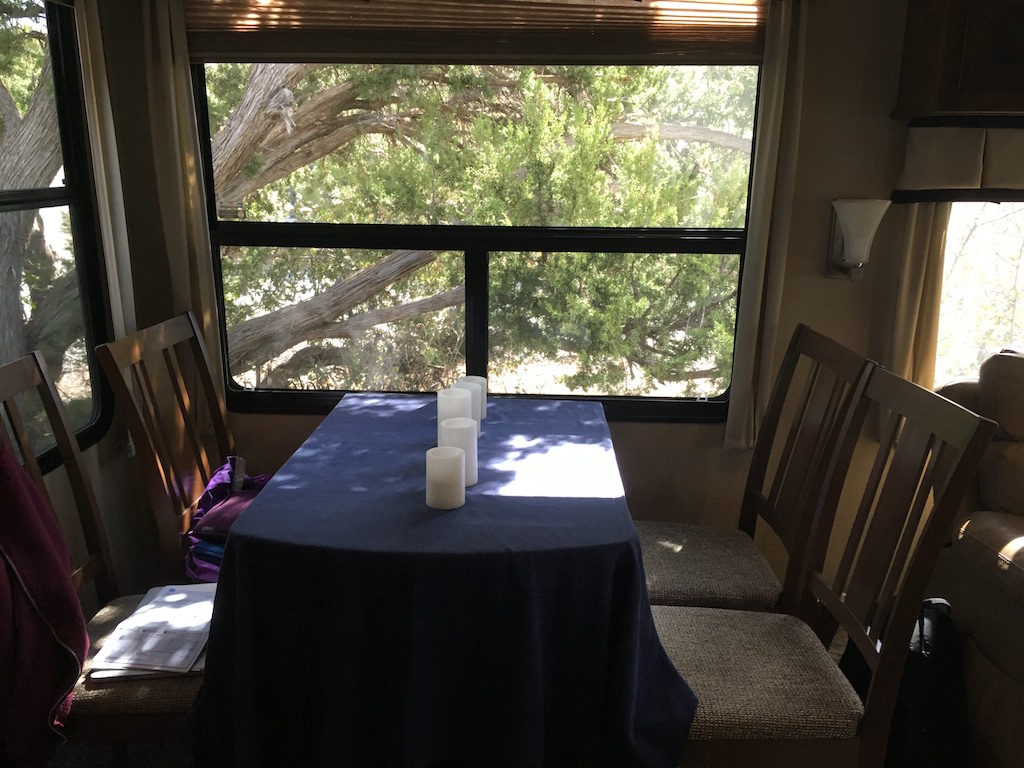 View from our dining room window