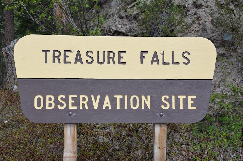 Treasure Falls, on the way there