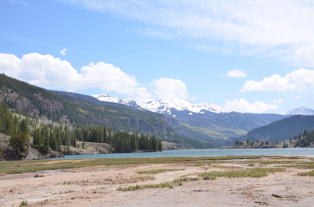 The lake at Lake City