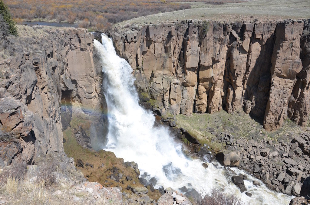 North Clear Creek Falls. A short walk from the parking lot; beautiful falls!