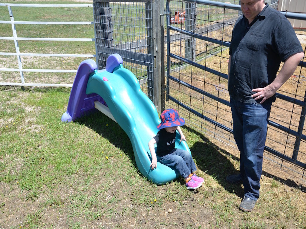 Reeve found the slide!