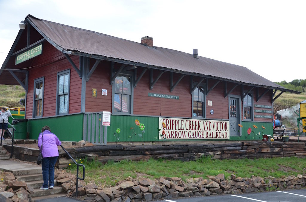 We rode the narrow gauge train; really a blast! A real steam engine, you could probably walk faster!