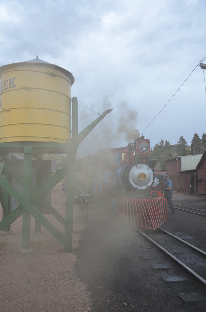 Lots of coal smoke and steam; loved it!