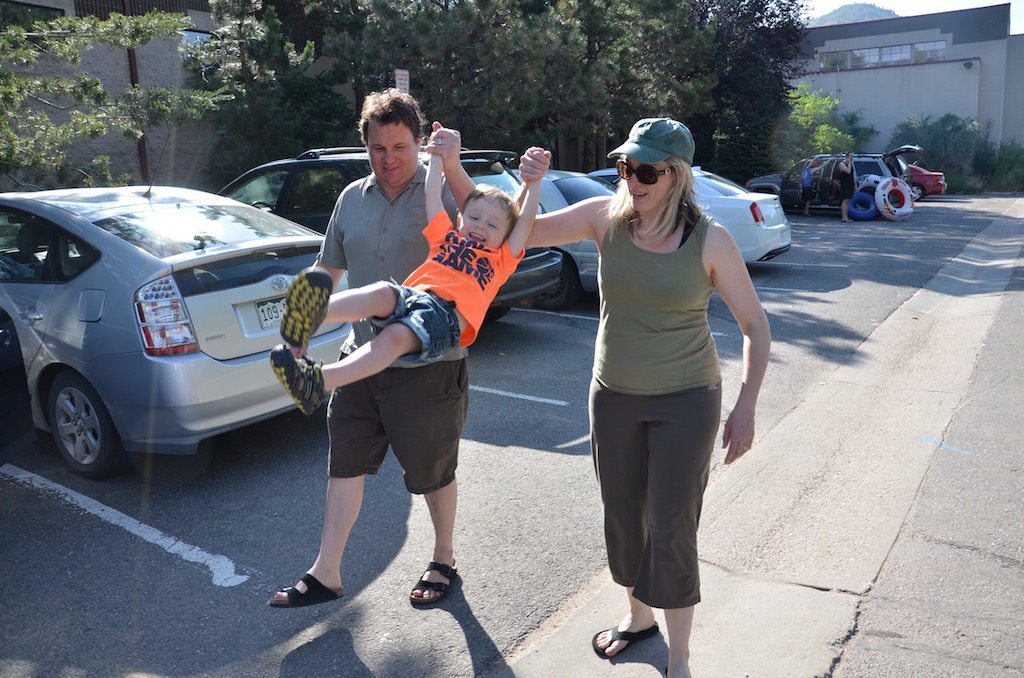 Reeve apparently didn't get enough exercise at the pool!