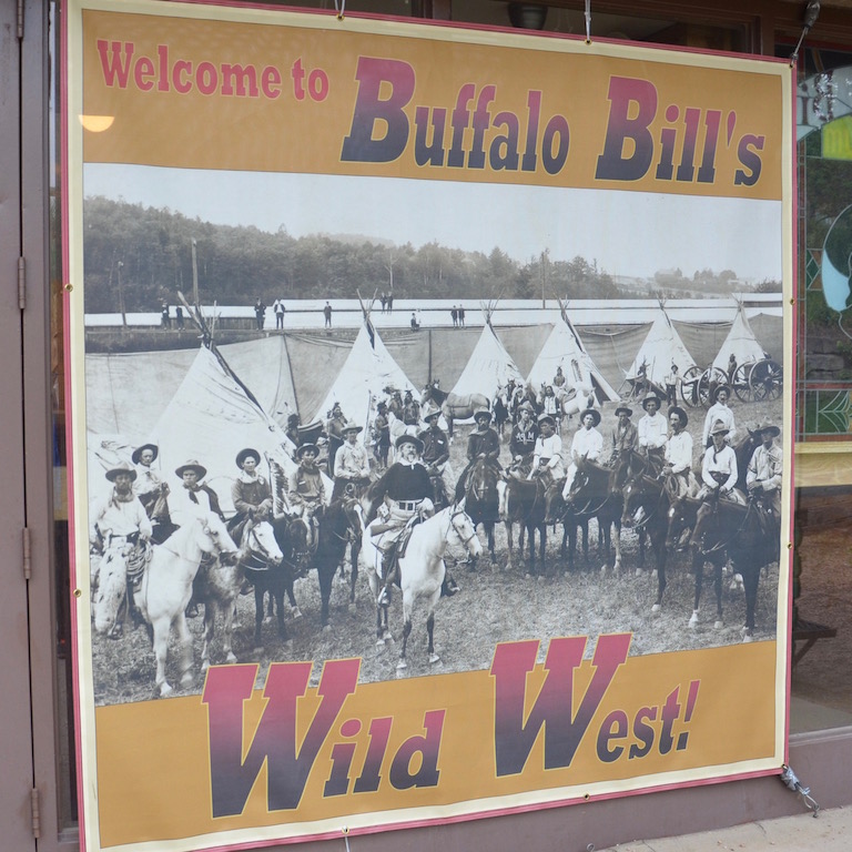 During Aneka's 2 day stay with us, we took her to Buffalo Bills Museum and gravesite.