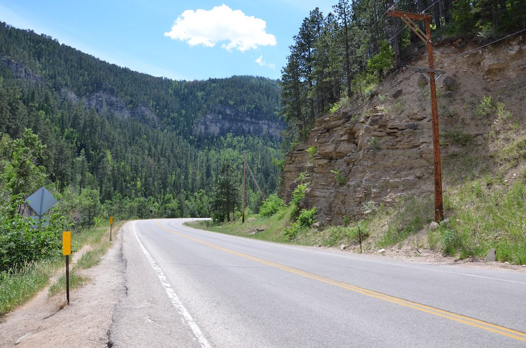 Really nothing picture worthy in Spearfish or Deadwood, but nice scenery along the way.