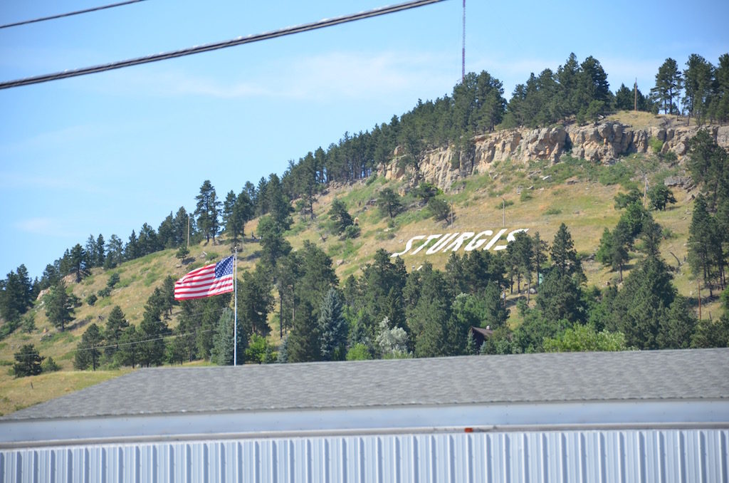 The Sturgis campground ( we didn't stay there)