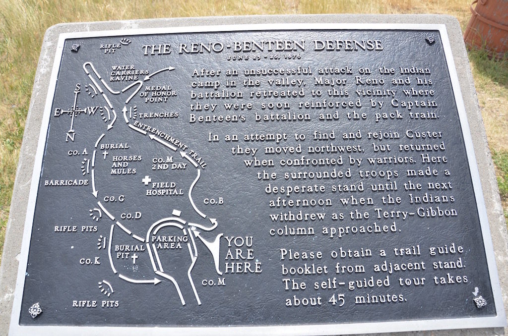 This map shows the area and what was where.
