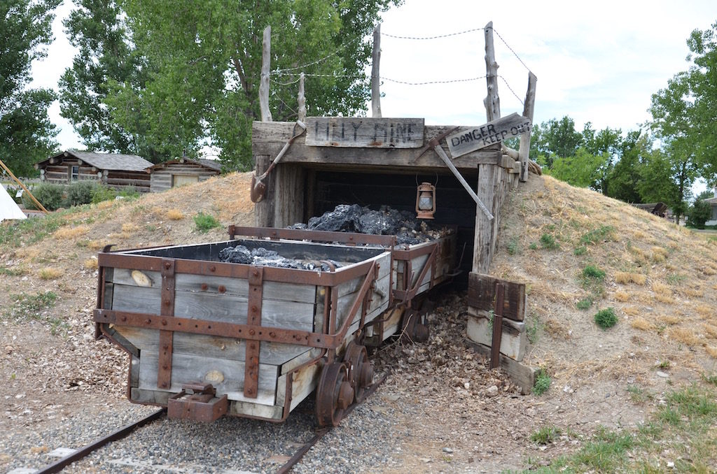 Coal mining was big apparently. 