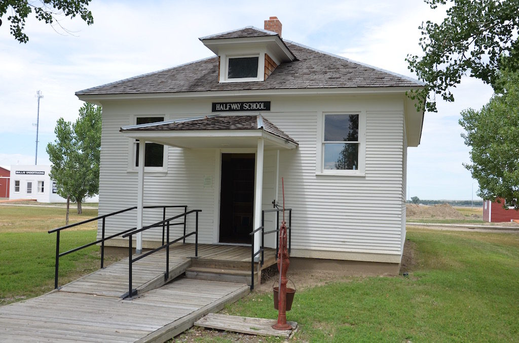 One room schoolhouse.