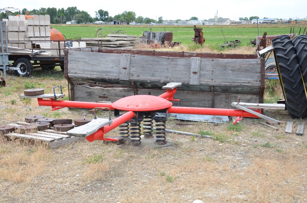 And a kids toy made from tractor parts!