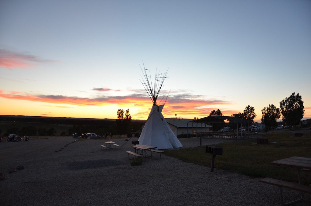 They even had a teepee you could rent in the tent area! All this and they give you free ice cream bars when you check in! Very nice folks!