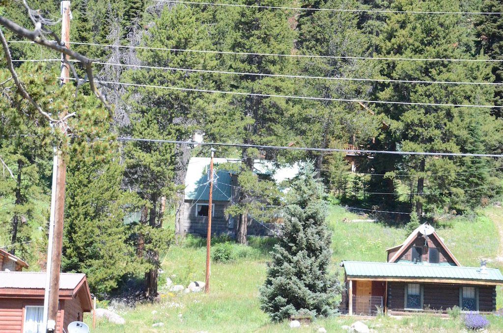 The cabin on the left was Hemingway's at one time.