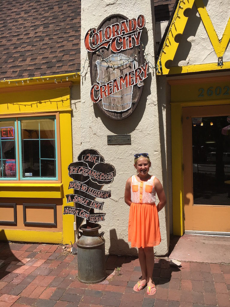 Then (of course) ICE CREAM!
