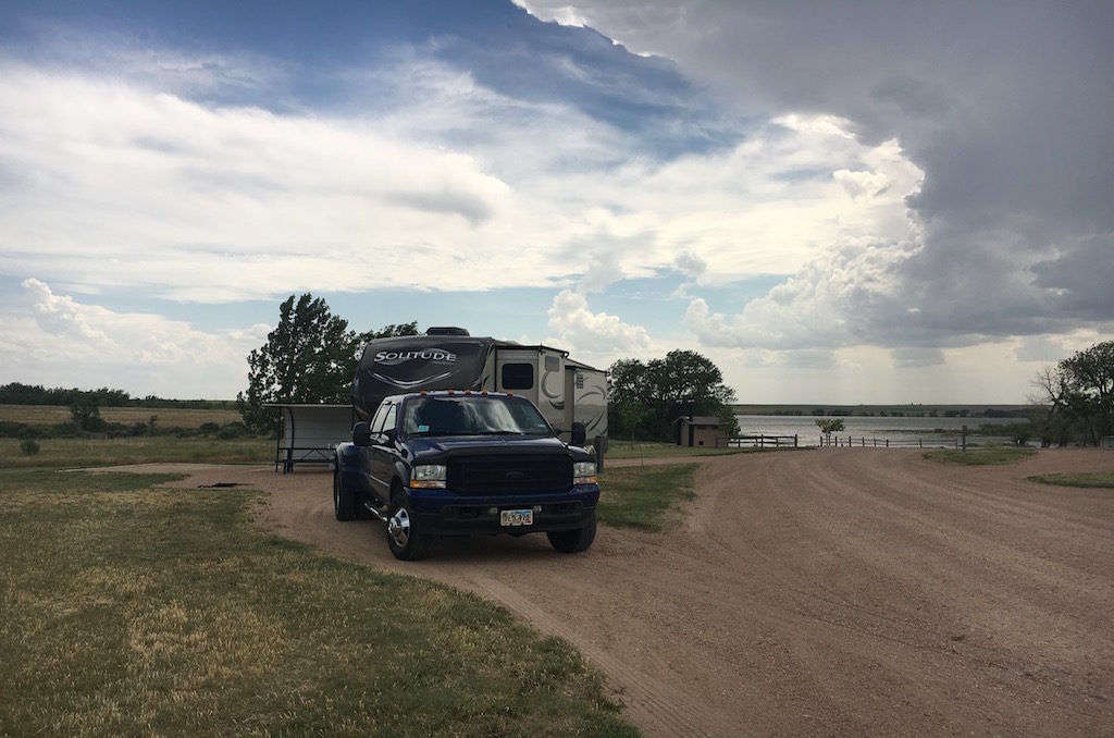 Our Spot O' Heaven; lake view, no one around us!