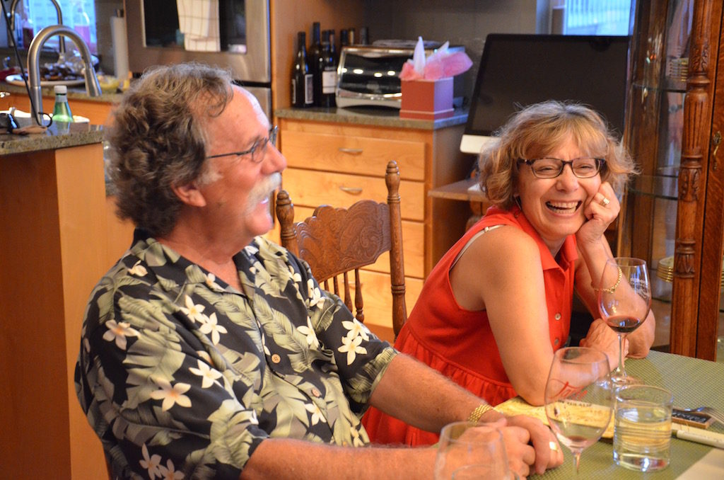 We were also invited to tag along on an excursion to Doug and Cindy's friends from their teaching careers for a Wine Party; what fun!