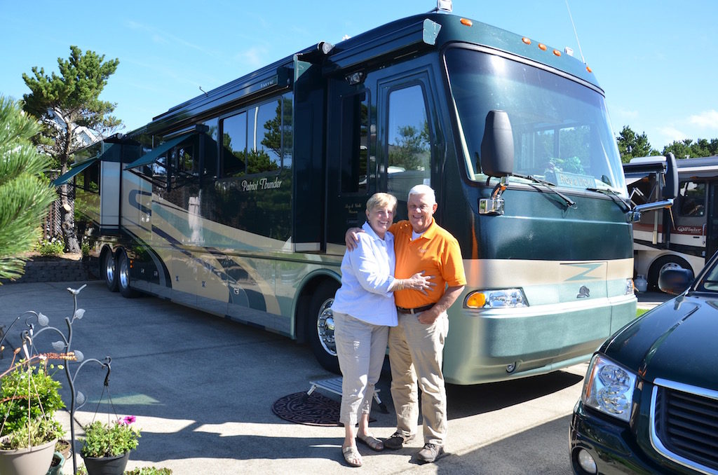 We visited with Roy and Vicki Warren while we were there at their home here in Newport.