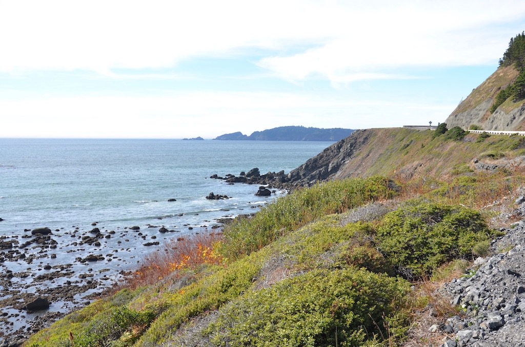Some more beautiful coast line on our drive.