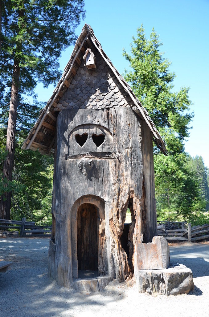 They had these Tree Houses there too.