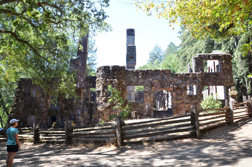 Also interest was the house they had built but unfortunately burned to the ground before they could ever move in.